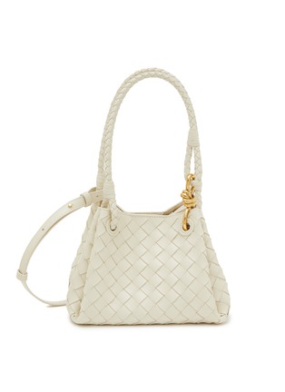 Main View - Click To Enlarge - BOTTEGA VENETA - Small Andiamo Intrecciato Leather Prarchute Bag
