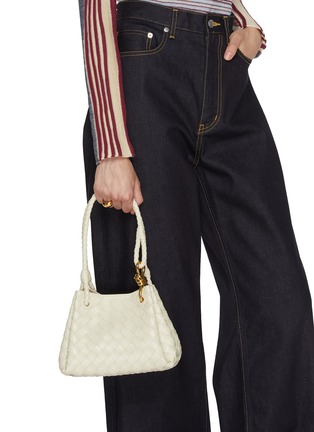 Figure View - Click To Enlarge - BOTTEGA VENETA - Small Andiamo Intrecciato Leather Prarchute Bag