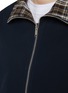  - BOTTEGA VENETA - Stand Collar Reversible Cotton Jacket