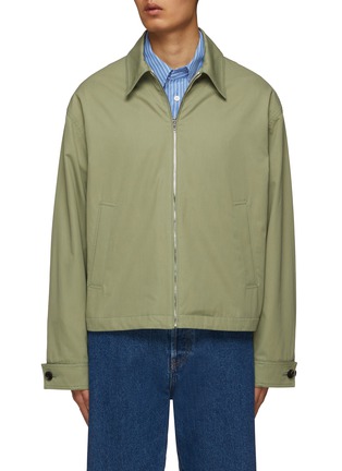 Main View - Click To Enlarge - BOTTEGA VENETA - Twill Zip Up Jacket