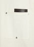  - BOTTEGA VENETA - Leather Detail Crewneck Cotton T-Shirt