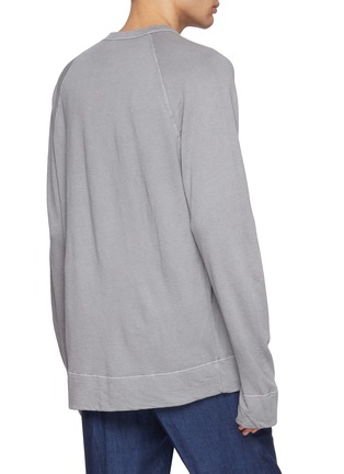 Back View - Click To Enlarge - JAMES PERSE - Vintage French Terry Cotton Sweatshirt