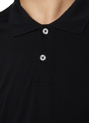  - JAMES PERSE - Lotus Jersey Cotton Polo Shirt