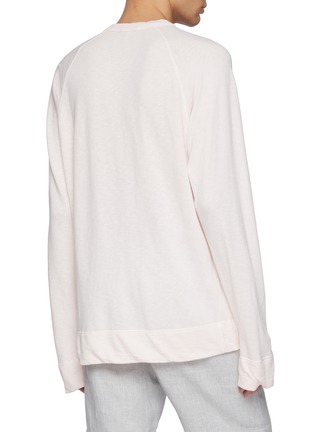Back View - Click To Enlarge - JAMES PERSE - Vintage French Terry Cotton Sweatshirt