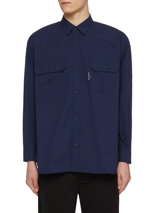 Main View - Click To Enlarge - COMME DES GARÇONS HOMME - Double Pocket SOLOTEX® Shirt