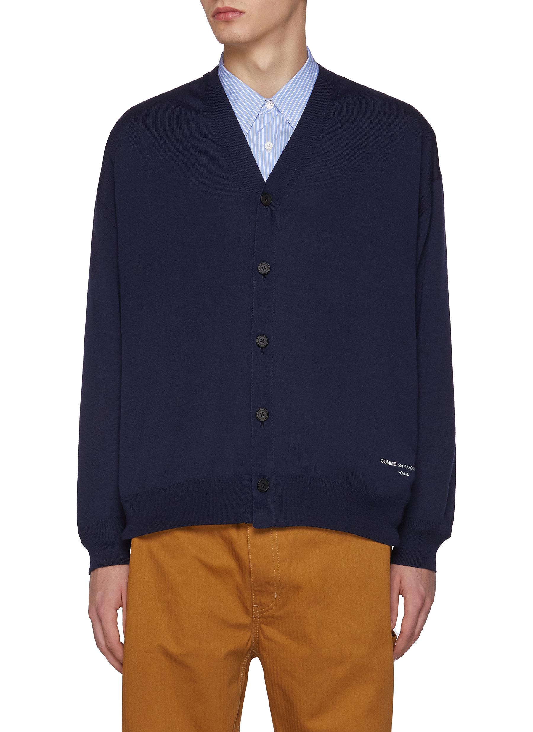 Baggy cardigan mens clearance