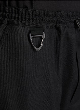  - COMME DES GARÇONS HOMME - Elasticated Key Ring Wool Pants