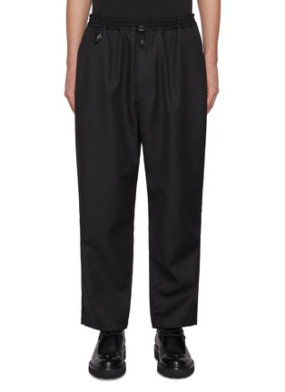 COMME DES GARCONS HOMME Elasticated Key Ring Wool Pants Men Lane Crawford