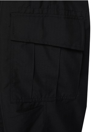  - COMME DES GARÇONS HOMME - Drawstring Cargo Pocket Wool Blend Flared Leg Pants