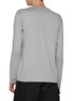 Back View - Click To Enlarge - COMME DES GARÇONS HOMME - Chest Pocket Logo Cotton Sweater