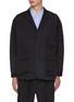 Main View - Click To Enlarge - COMME DES GARÇONS HOMME - Notch Lapel Single Breasted Pocket Patchwork Blazer