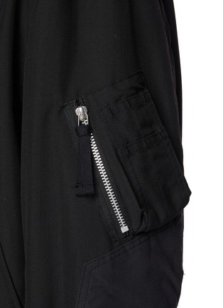  - COMME DES GARÇONS HOMME - Reversible Collared Wool Blend Bomber Jacket