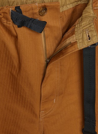  - COMME DES GARÇONS HOMME - Belted Side Strap Cotton Pants