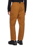 Back View - Click To Enlarge - COMME DES GARÇONS HOMME - Belted Side Strap Cotton Pants