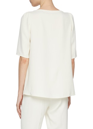 Back View - Click To Enlarge - MARELLA - Boat Neck Top