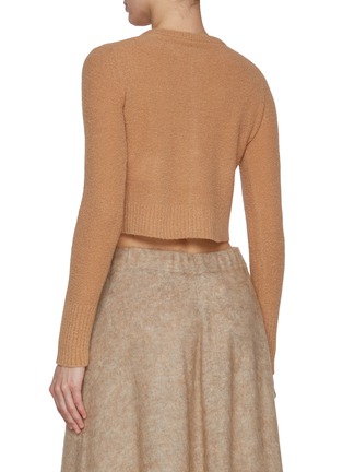 Back View - Click To Enlarge - MARELLA - Cropped Cardigan