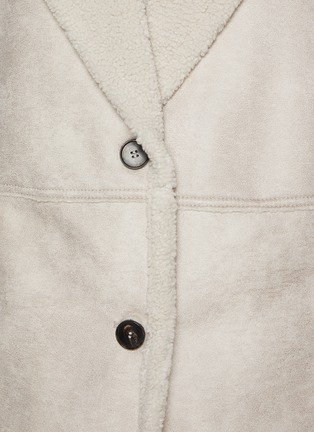  - MARELLA - Sleeveless Faux Shearling Gilet