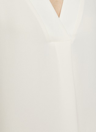  - MARELLA - Sap Sleeve Fluid Satin Blouse