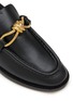 Detail View - Click To Enlarge - BOTTEGA VENETA - Astaire Metallic Knot Leather Loafers