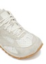 Detail View - Click To Enlarge - BOTTEGA VENETA - Orbit Technical Fishnet Suede Women's Sneakers