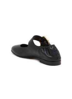 【24AW NEW】BOTTEGA VENETA / Astaire Mary-Jane バレリーナ Bottega Veneta Astaire Mary Jane Ballerina in Pinecone | FWRD