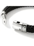 Detail View - Click To Enlarge - JOHN HARDY - Icon Extension Sterling Silver Rubber Bracelet — Size UL