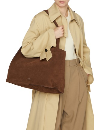 Figure View - Click To Enlarge - STUDIO NICHOLSON - Doublet Suede Tote Bag