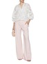 Figure View - Click To Enlarge - ALICE & OLIVIA - Eric Wide Leg Pants