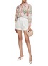 Figure View - Click To Enlarge - ALICE & OLIVIA - Conry Cuff Shorts
