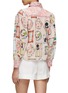 Back View - Click To Enlarge - ALICE & OLIVIA - Tiffie Staceface Drama Sleeve Blouse