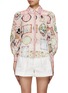Main View - Click To Enlarge - ALICE & OLIVIA - Tiffie Staceface Drama Sleeve Blouse