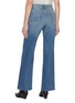 Back View - Click To Enlarge - SLVRLAKE - Grace Medium Washed Wide Leg Jeans