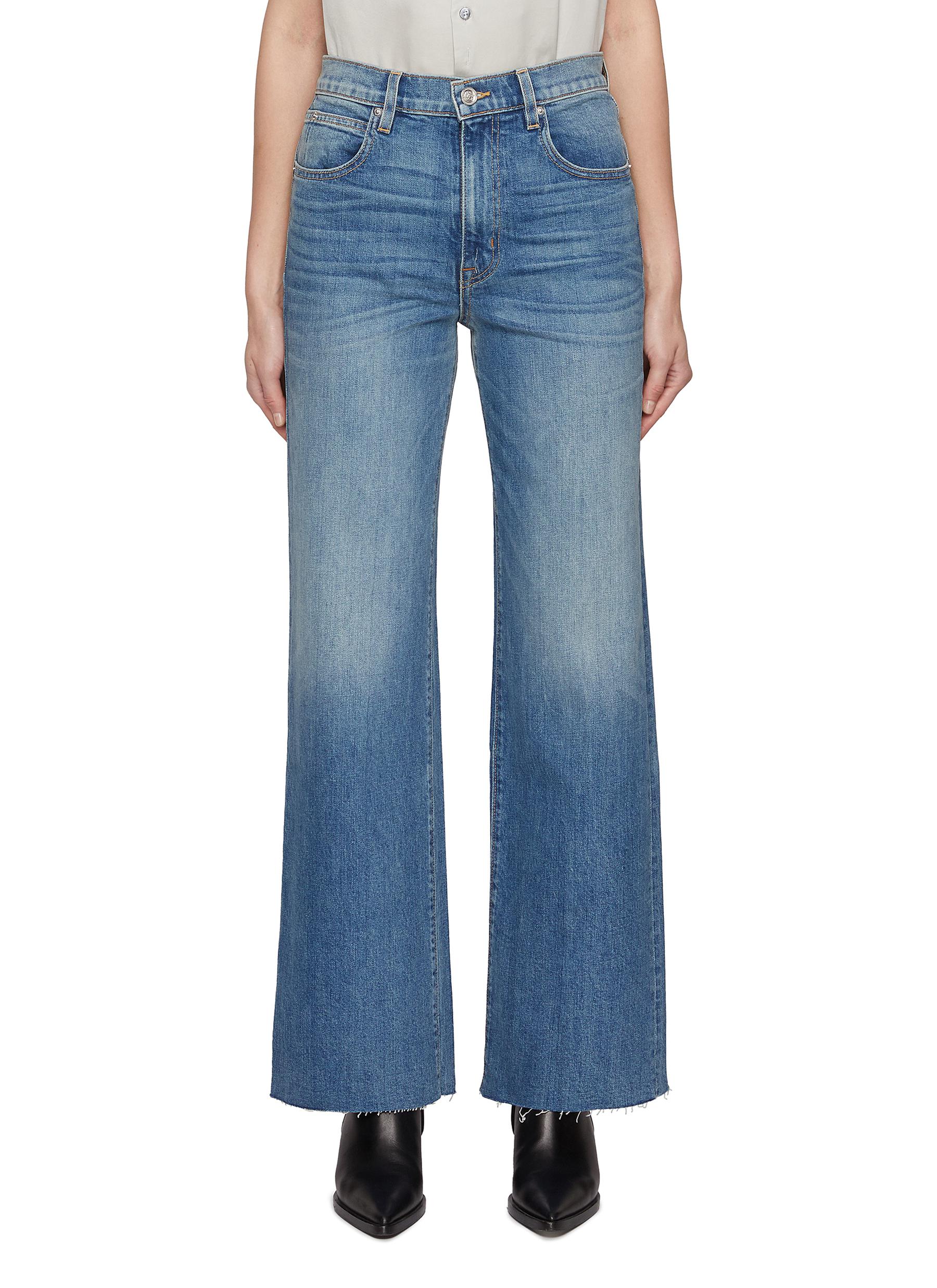 Grace Medium Washed Wide Leg Jeans