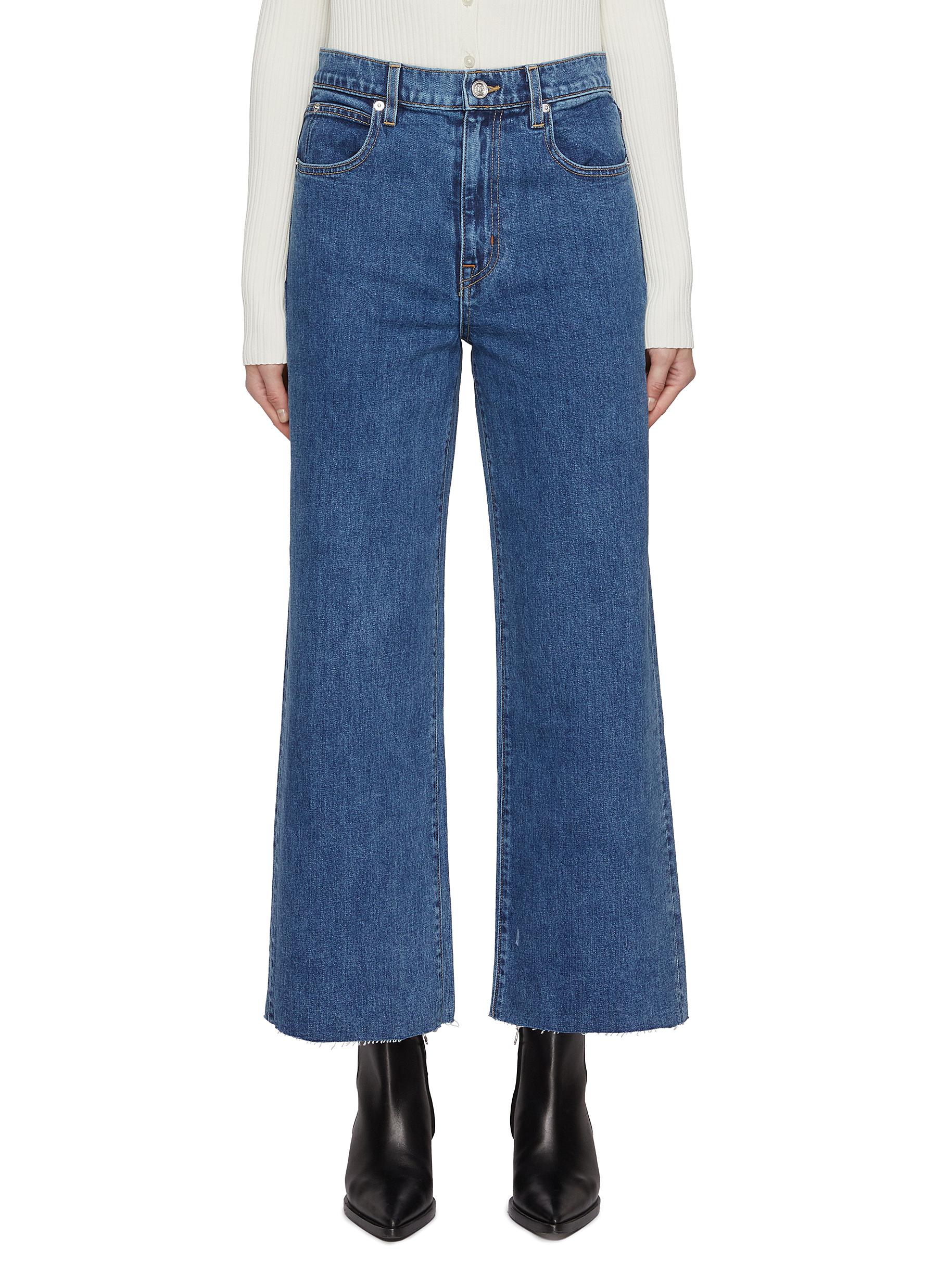 Grace Medium Washed Cropped Leg Jeans