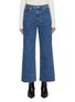 Main View - Click To Enlarge - SLVRLAKE - Grace Medium Washed Cropped Leg Jeans