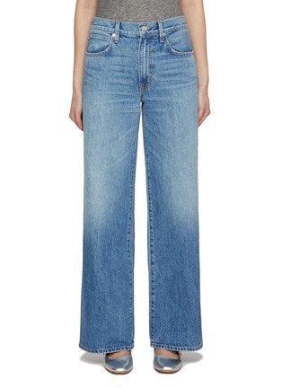 Main View - Click To Enlarge - SLVRLAKE - Selena Wildest Dream Wide Leg Cotton Jeans