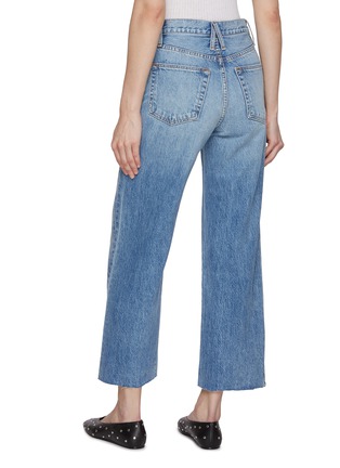 Back View - Click To Enlarge - SLVRLAKE - Grace Crop Medium Wash Jeans