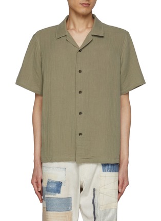 Main View - Click To Enlarge - RAG & BONE - Avery Resort Gauze Cotton Shirt
