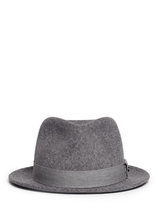 Main View - Click To Enlarge - RAG & BONE - 'Hackman' wool felt fedora hat