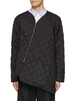 Main View - Click To Enlarge - COMME DES GARÇONS SHIRT - X Lavenham Collarless Quilted Jacket