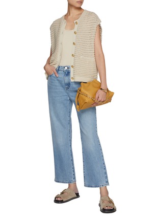 Figure View - Click To Enlarge - FRAME - Le Jane Crop Jeans