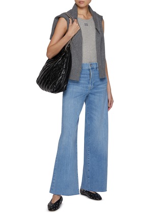 Figure View - Click To Enlarge - FRAME - Le Palazzo Raw Fray Jeans