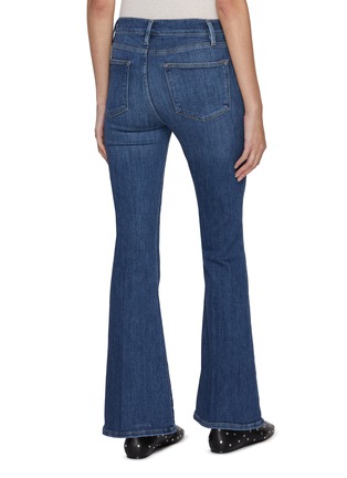 Back View - Click To Enlarge - FRAME - Le Pixie High Flare Jeans