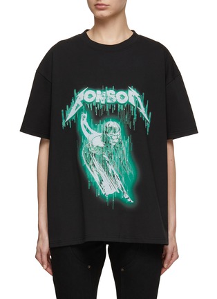 BONBOM | Elf Of The Sea Printed Cotton T-Shirt