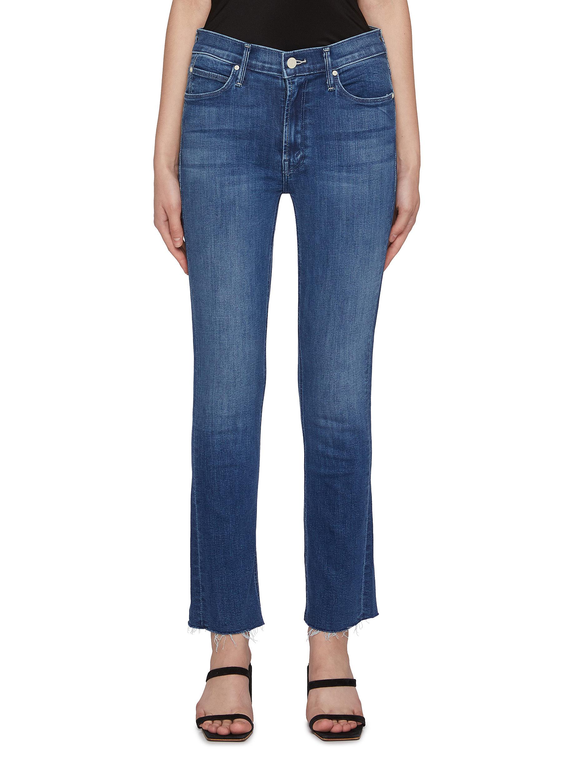 The Mid Rise Dazzler Medium Washed Jeans
