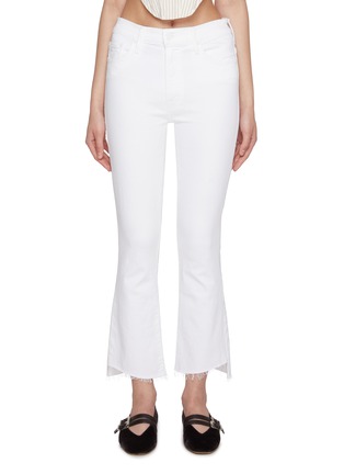 Main View - Click To Enlarge - MOTHER - The Insider Crop Step Fray Jeans