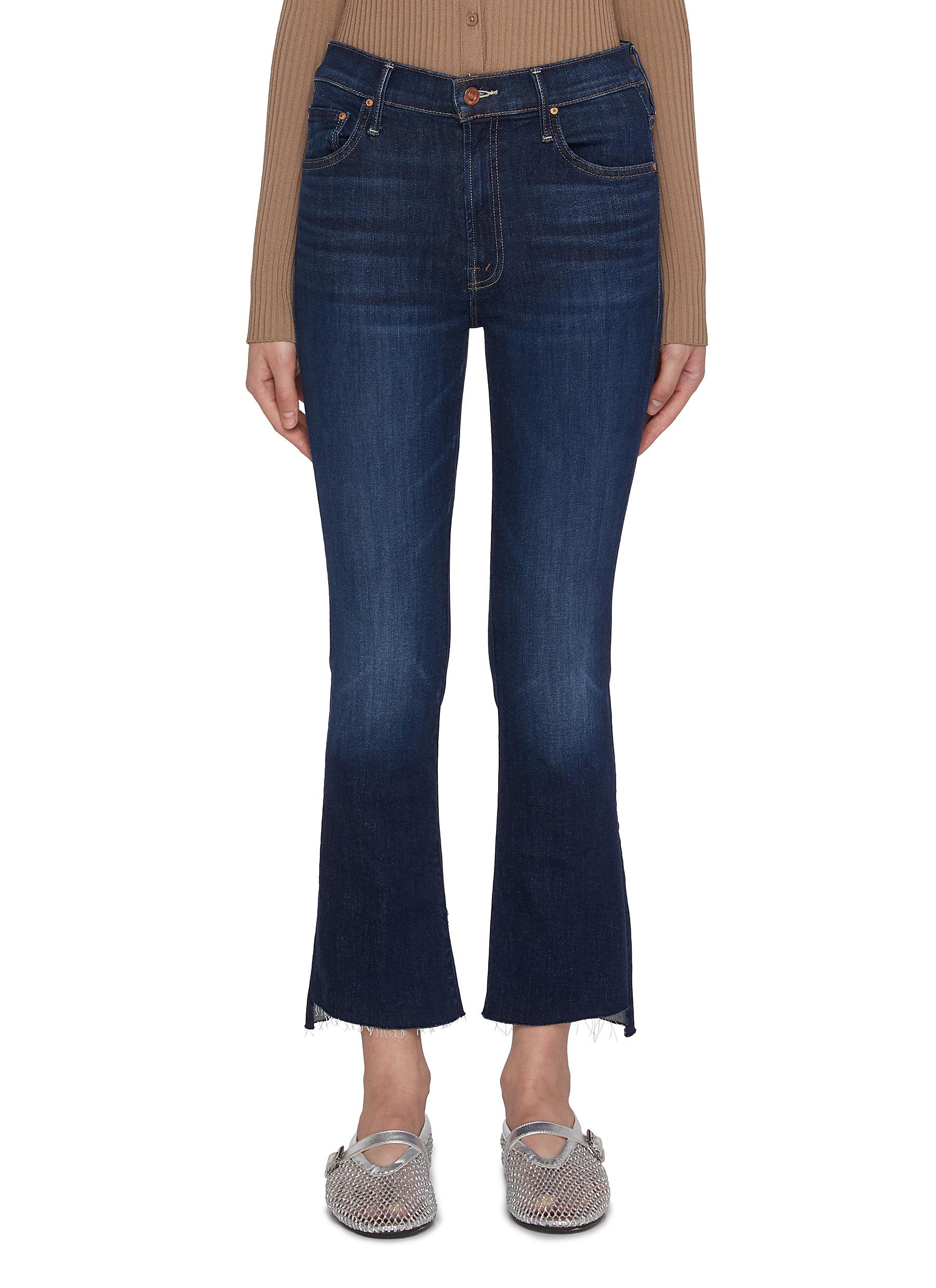 The Insider Crop Step Fray Jeans