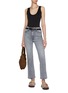 Figure View - Click To Enlarge - MOTHER - The Hustler Ankle High Rise Jeans