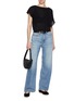 Figure View - Click To Enlarge - RAG & BONE - Logan Light Washed Jeans