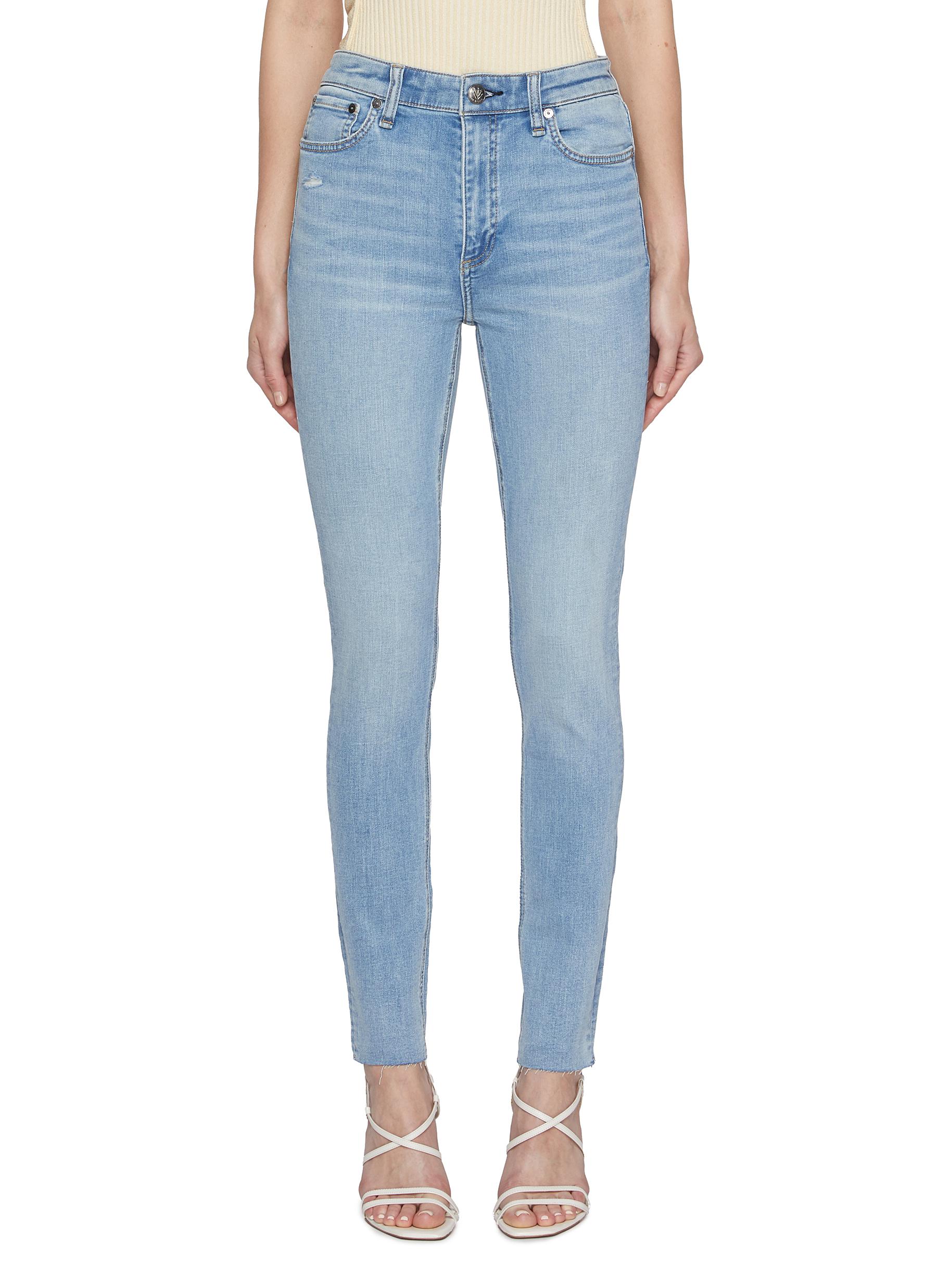 RAG BONE Nina Light Washed Skinny Jeans Women Lane Crawford